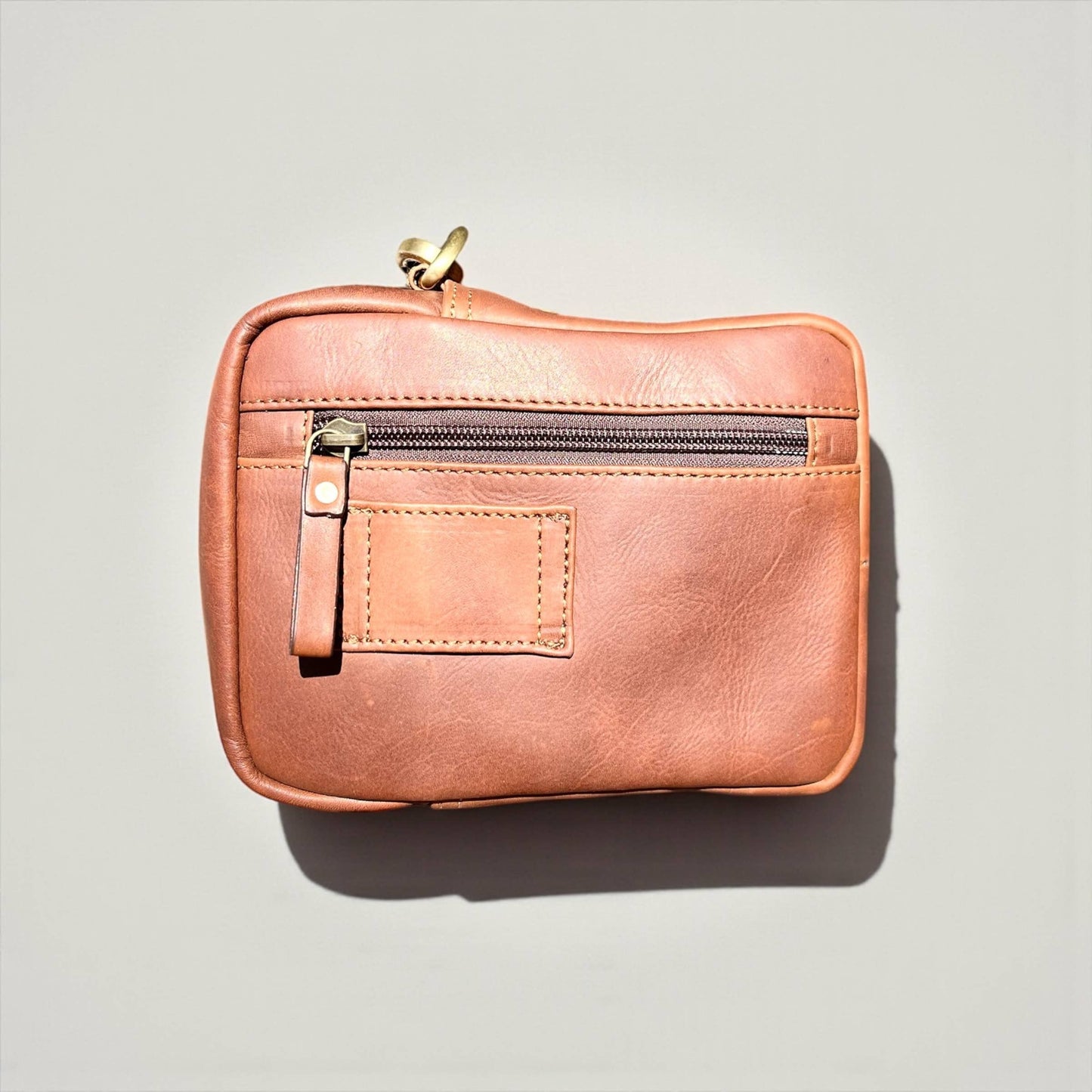 Western Linens - All leather crossbody bag 