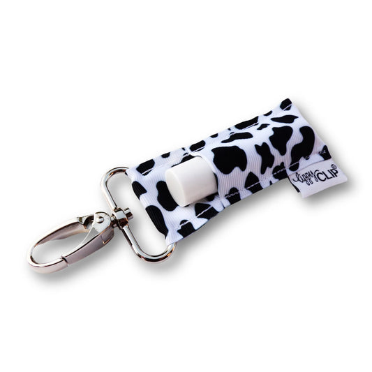 Cow Print LippyClip Lip Balm Holder