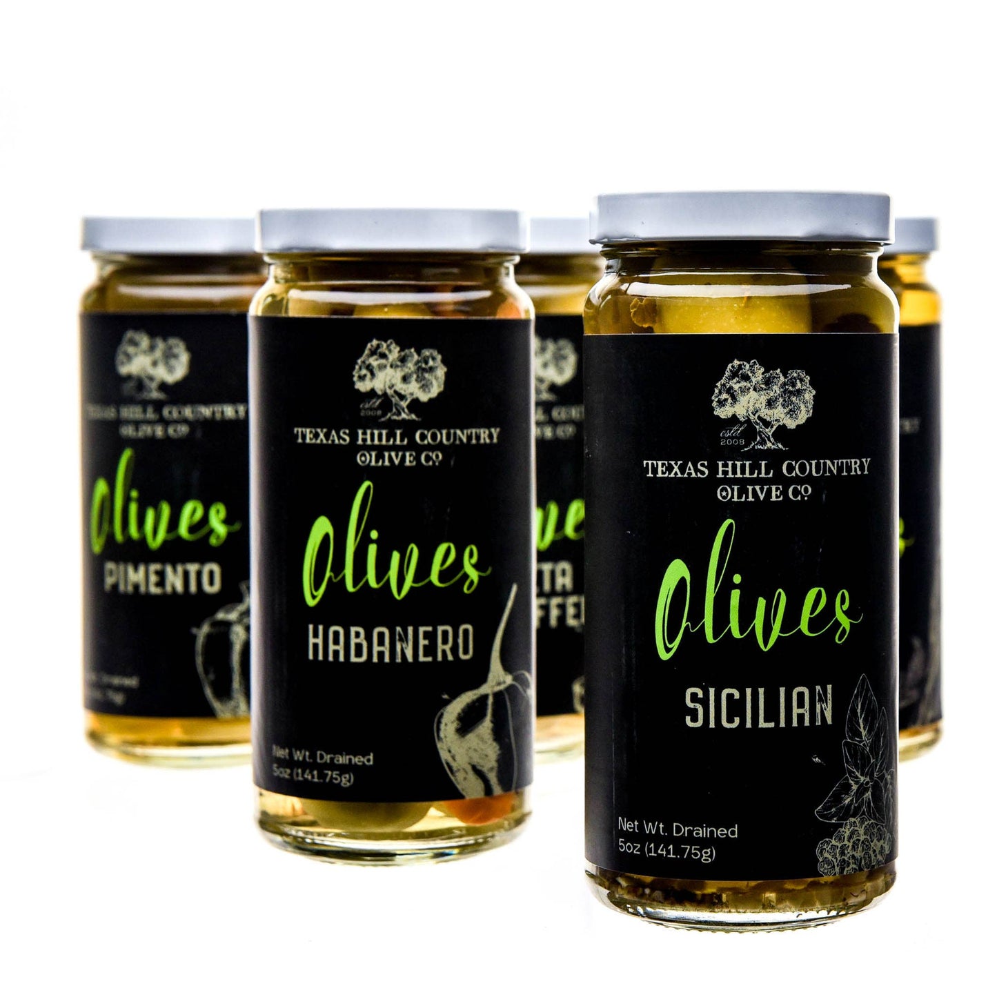 Texas Hill Country Olive Co. - Table Olives: Feta Stuffed