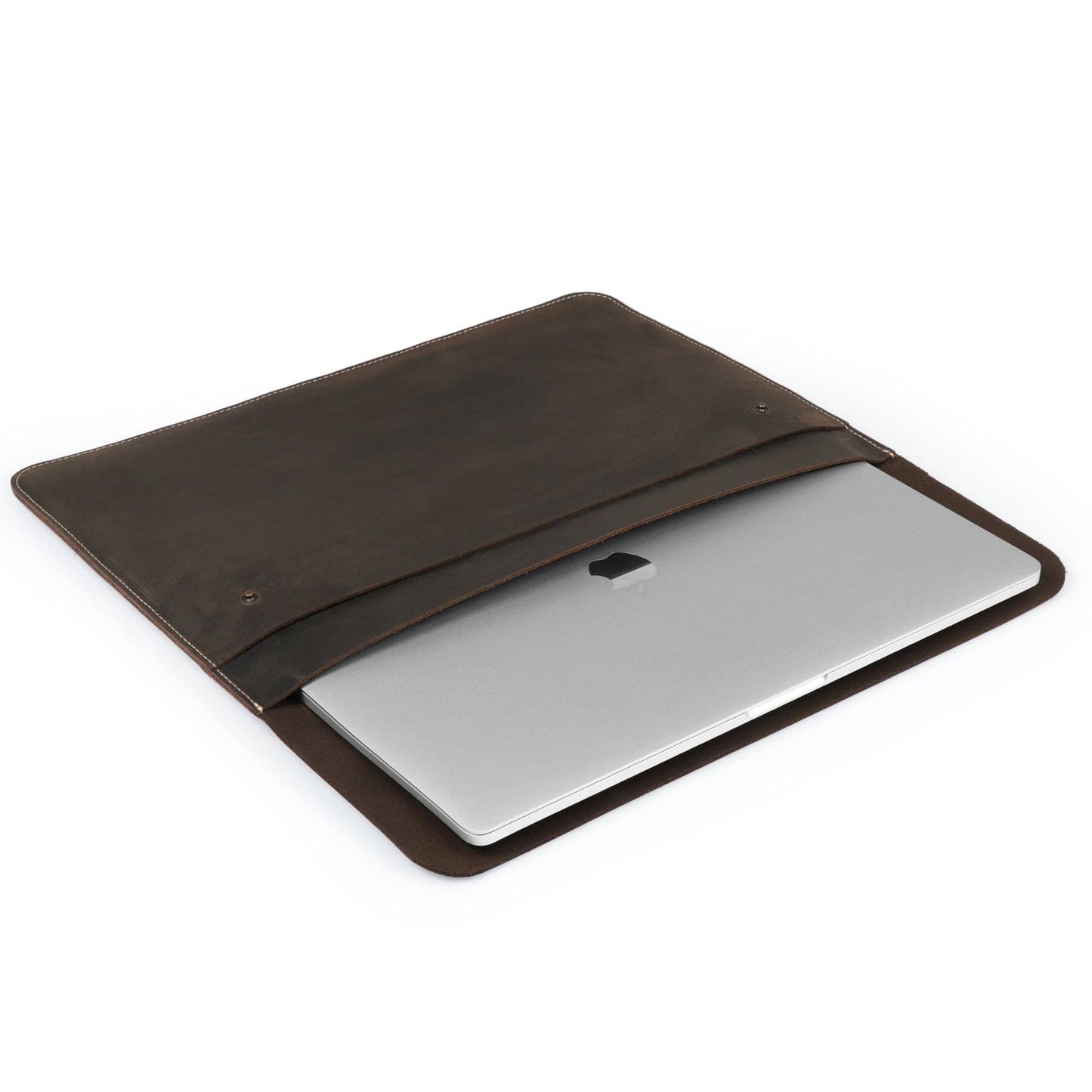 Londo - MegaGear Fine Leather and Sleeve Bag for MacBook Pro, MacBoo: Camel / 14 inch