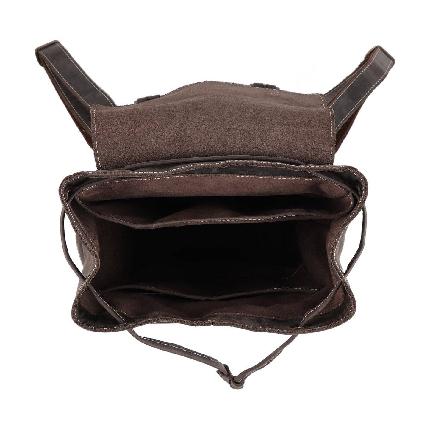 Londo - MegaGear Valley Handcrafted Top Grain Leather Backpack: Camel