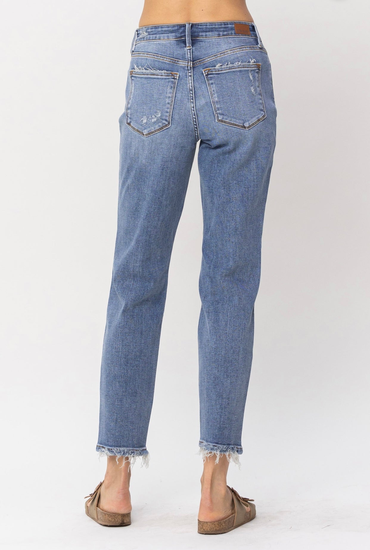 HW Judy Blue Button Fly Jeans