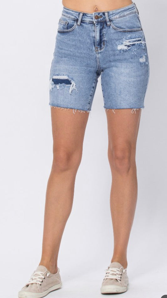 Judy Blue Mid Length Shorts