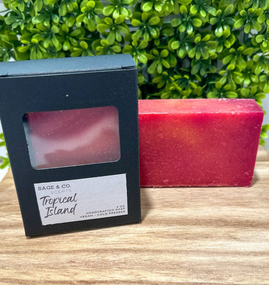 Scented Handmade Bar Soap: Cranberry Spice