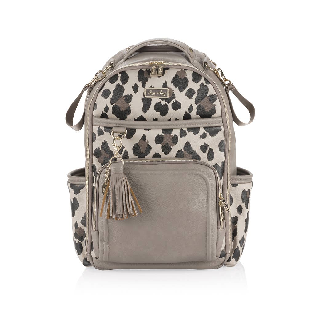 Itzy Ritzy - Leopard Boss Plus™ Backpack Diaper Bag