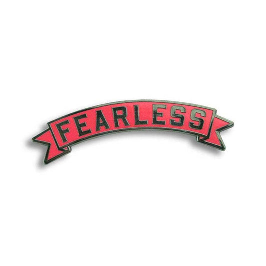 Trixie & Milo - Enamel Pin - Fearless Banner, Pink