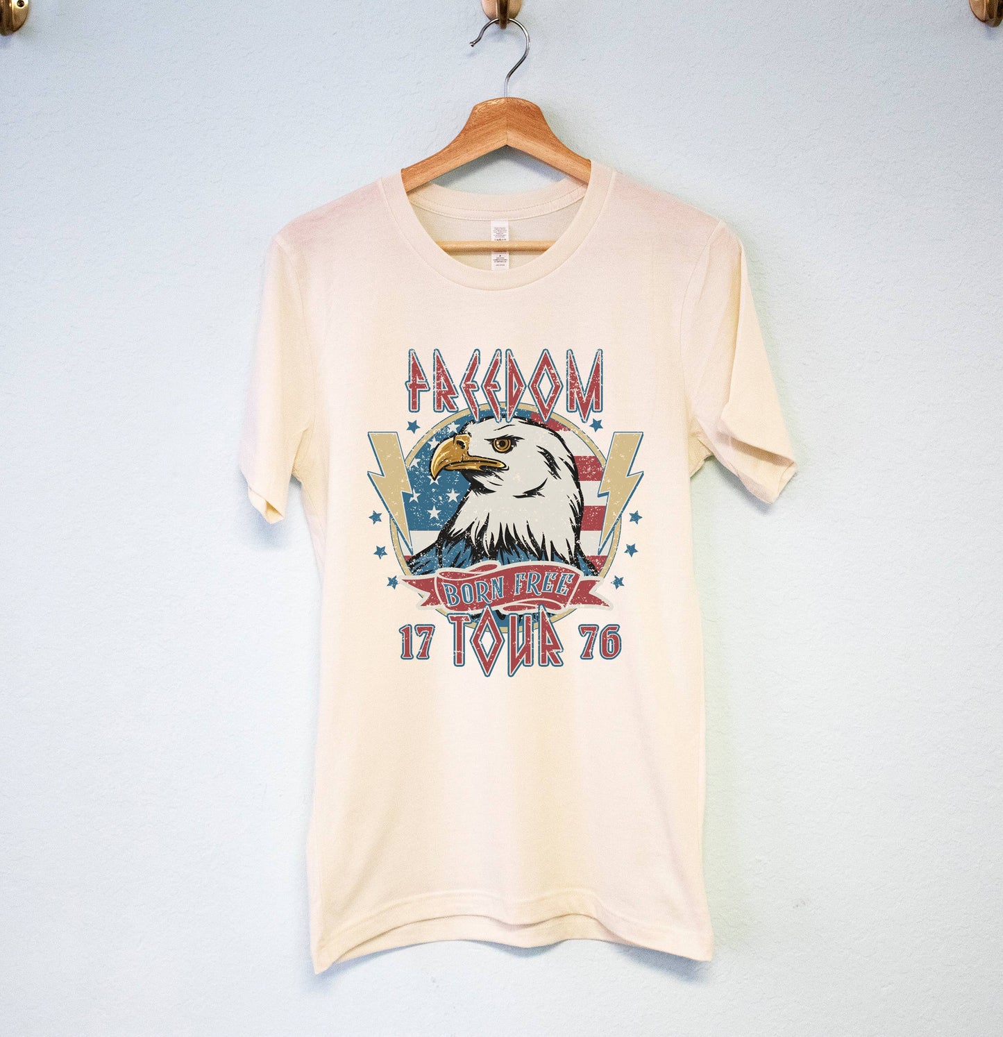 Nobullwoman Apparel - Freedom Tour 1776 4th of July T-Shirt Rock Style Unisex