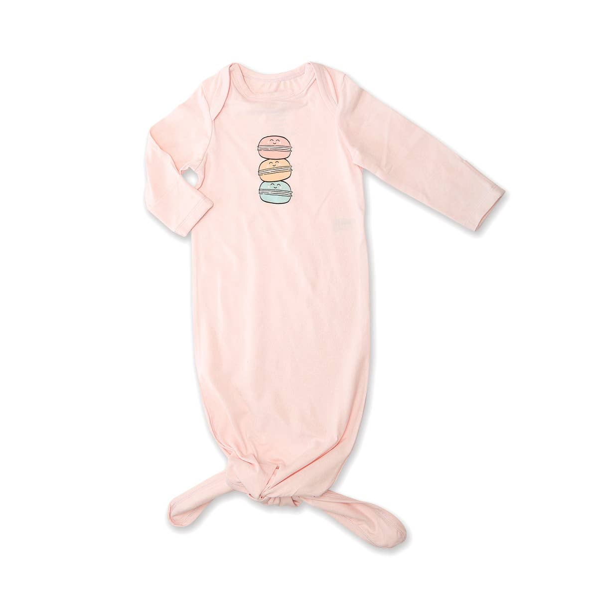 Organic Cotton Knotted Sleeper: Ballet / 3-6M