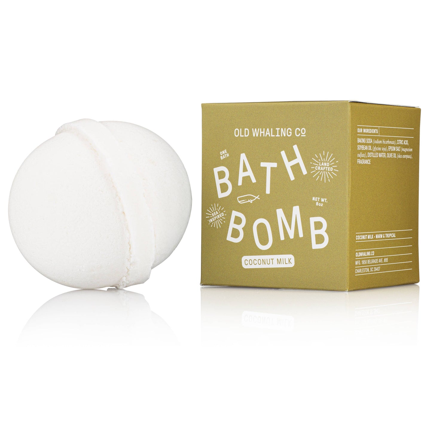 Old Whaling Company - Coconut Milk Bath Bomb