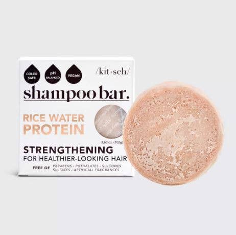 KITSCH - Rice Water Protein Shampoo Bar for Hair Growth