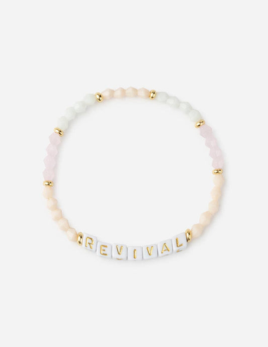 Elevated Faith - Revival Letter Bracelet