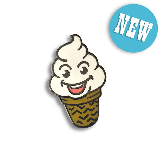 Trixie & Milo - Enamel Pin - Ice Cream