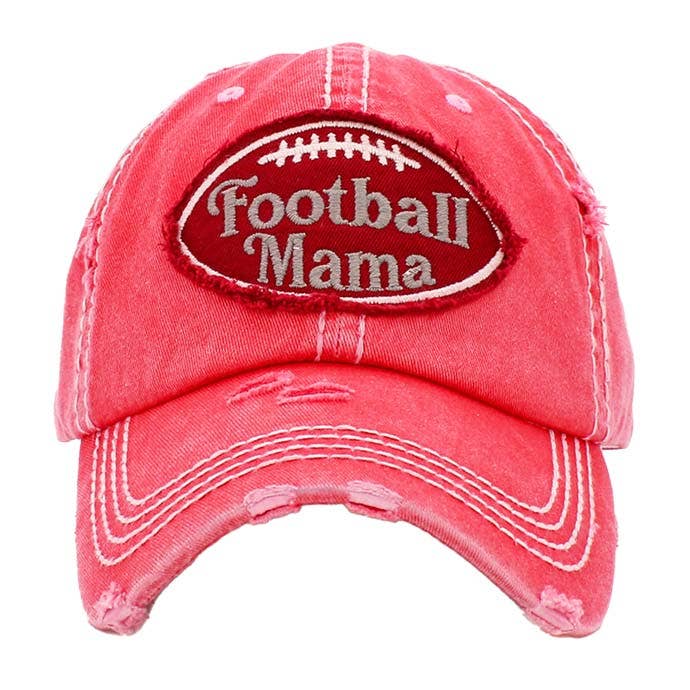 Madeline Love - Football Mama Vintage Baseball Cap