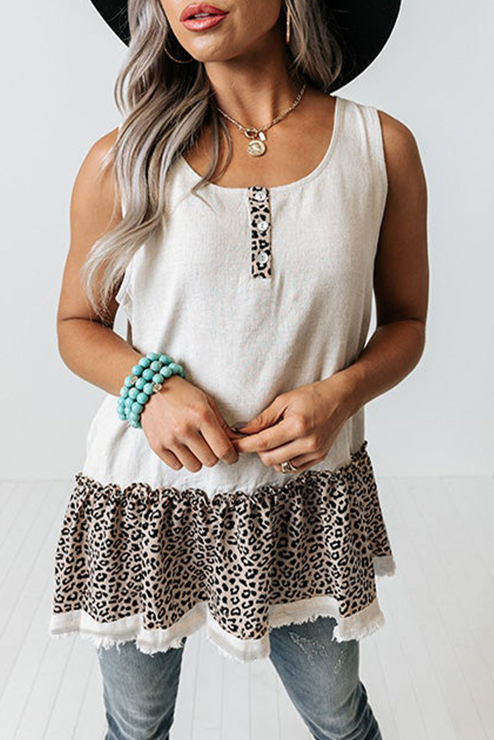 White Leopard Shirt