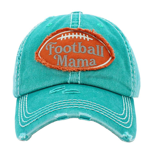 Madeline Love - Football Mama Vintage Baseball Cap