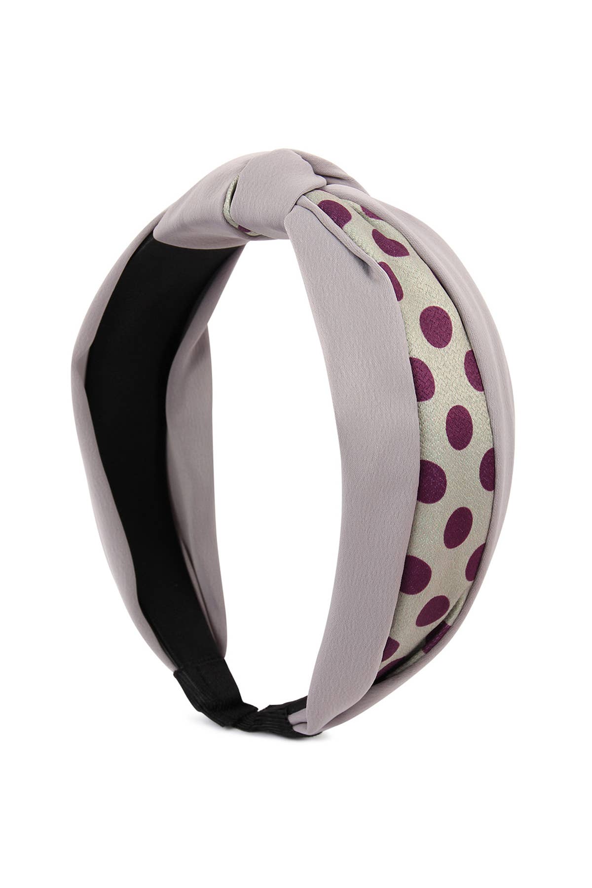 MYS Wholesale Inc - HDH2362 HALF TONE POLKA DOTS TIED HAIR BAND