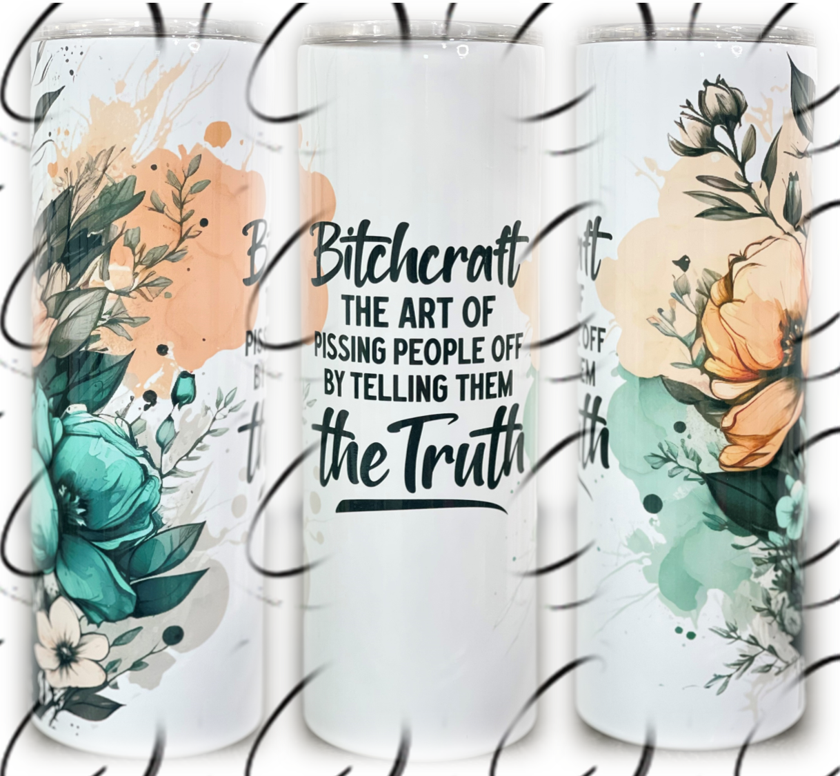 CMD Wholesale - Bitchcraft 20oz Skinny Tumbler