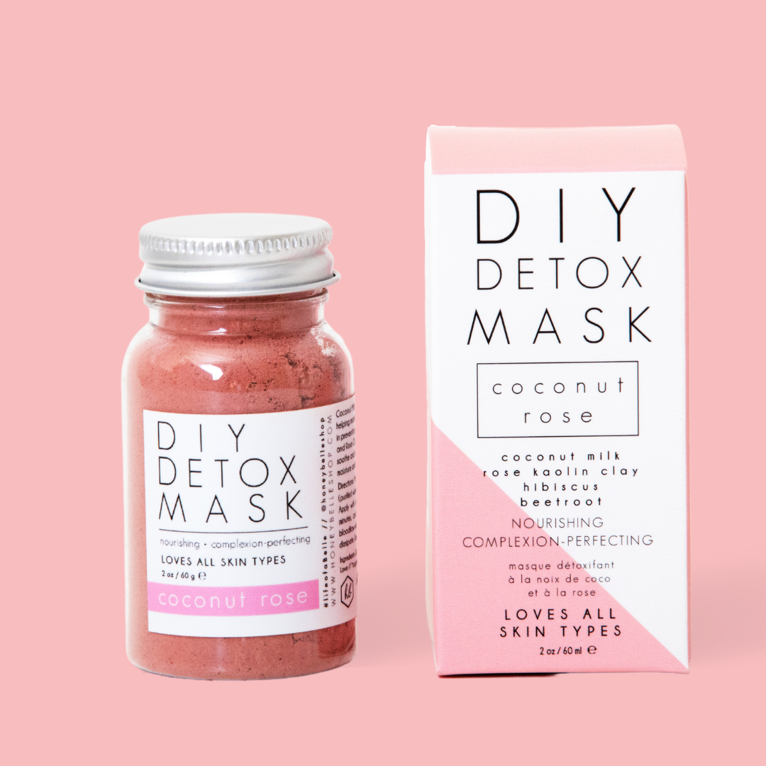 Honey Belle - Coconut Rose DIY Detox Mask